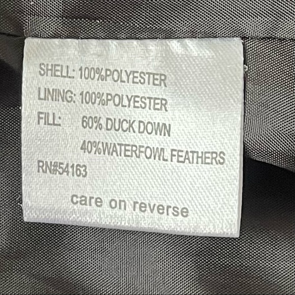 Calvin Klein Performance Black Zip & Snap Down-Filled Coat w/Hood M (Women’s) - Picture 9 of 14